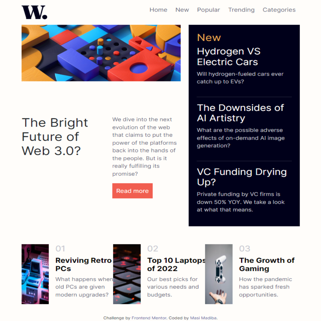 News website